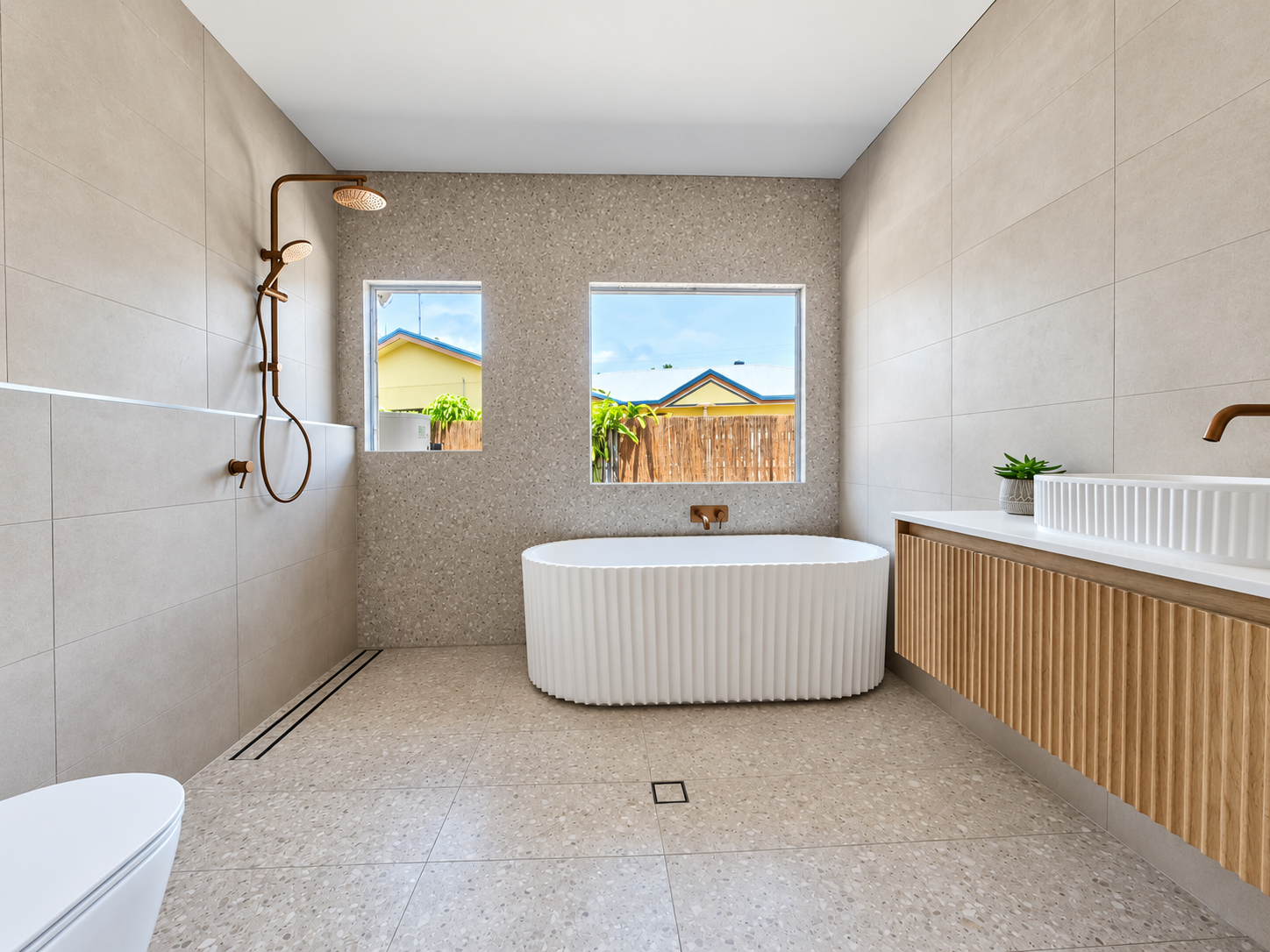 Bathroom after renovation